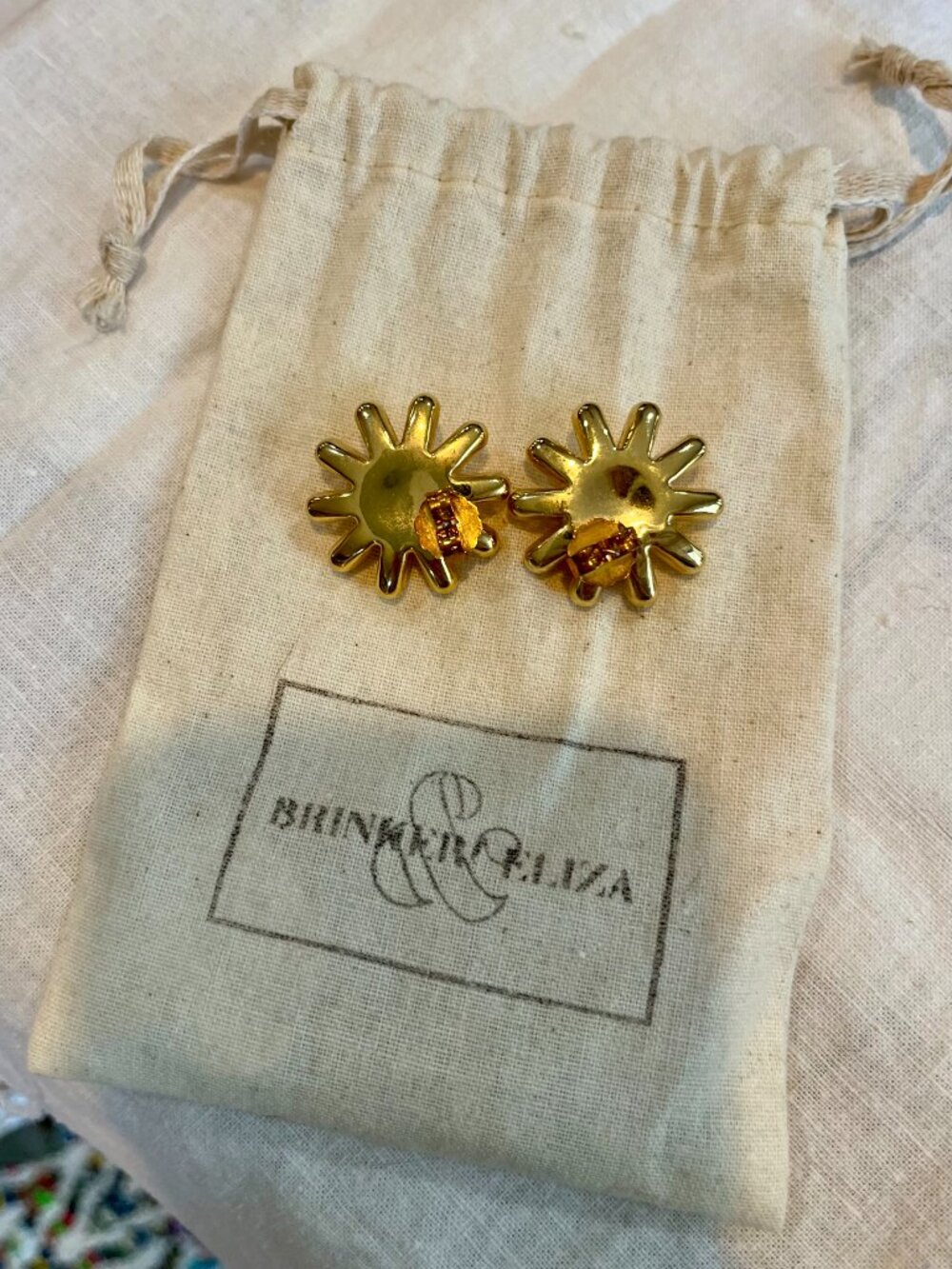 Brinker + Eliza "Daisy" Earrings - Picture 5 of 5